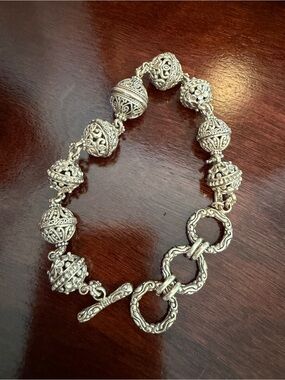 sarda sterling silver bracelet approximately 40 grams